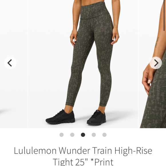 Lululemon Wunder Train 25” legging - Picture 1 of 6